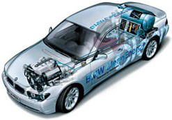 BMW hydrogen car 